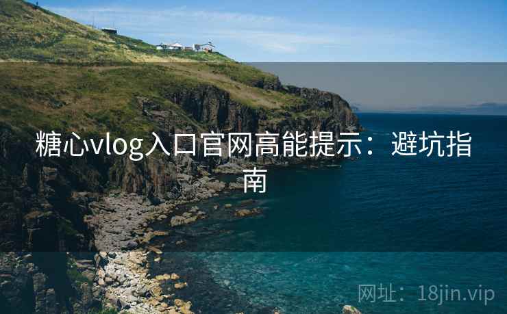 糖心vlog入口官网高能提示：避坑指南
